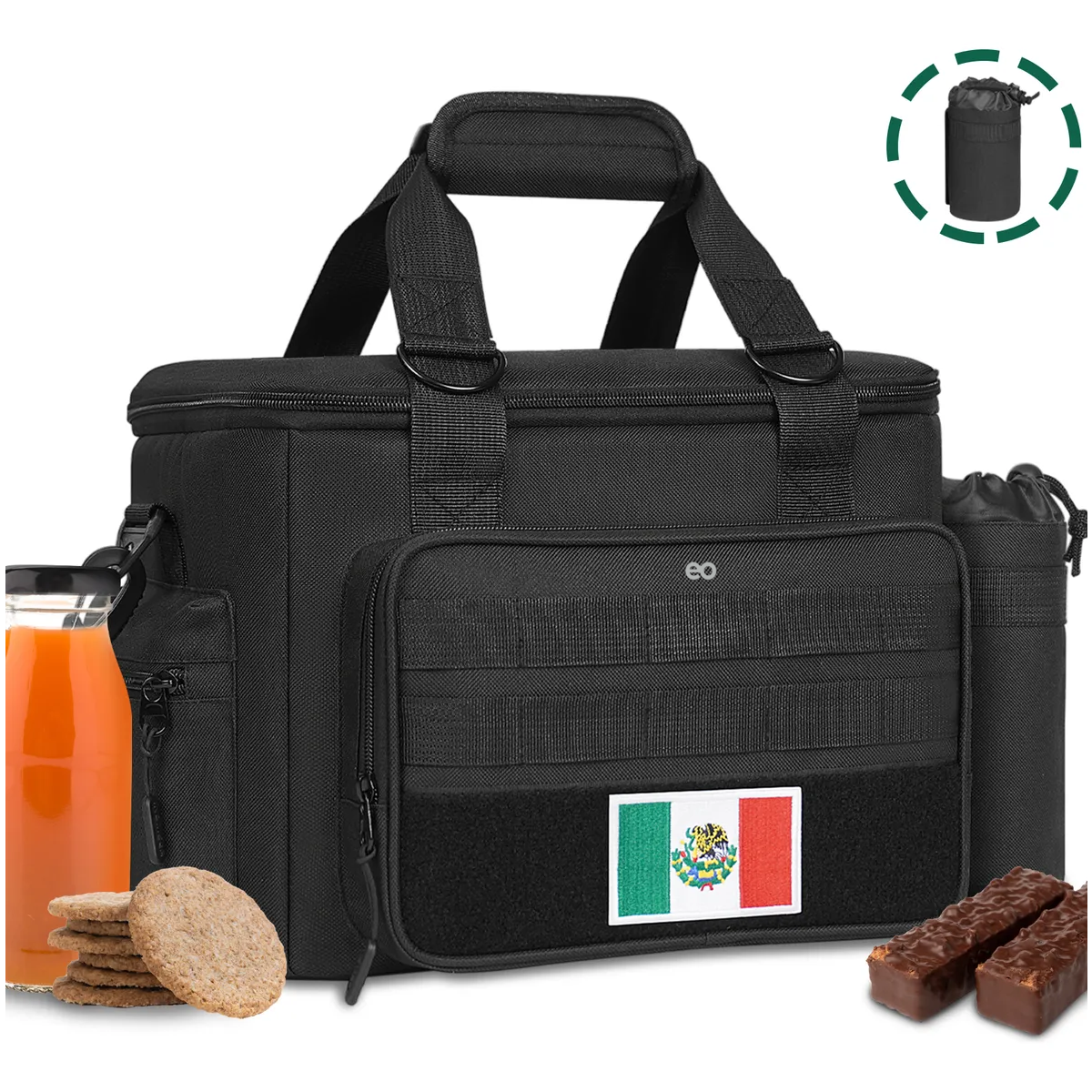 Foto 4 | Lonchera Termica Táctica 20 L Eo Safe Imports Esi-19517 Negro