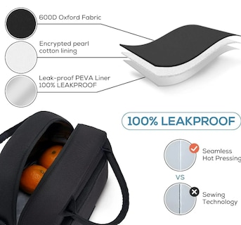 Foto 3 | Lonchera Térmica Xtellar De Alta Calidad Y Gran Capacidad – Ideal Para Almuerzos Frescos Y Saludables