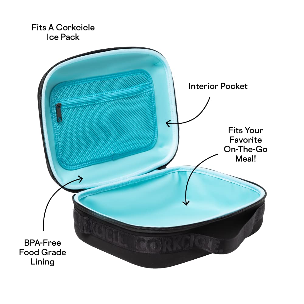Foto 3 | Lonchera Corkcicle Negro - Venta Internacional