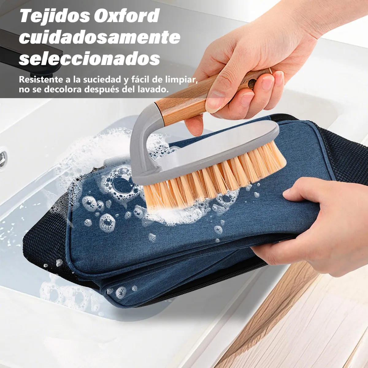Foto 4 pulgar | Bolsa Térmica Lonchera Con Gran Capacidad Eo Safe Imports Esi-19836 Azul