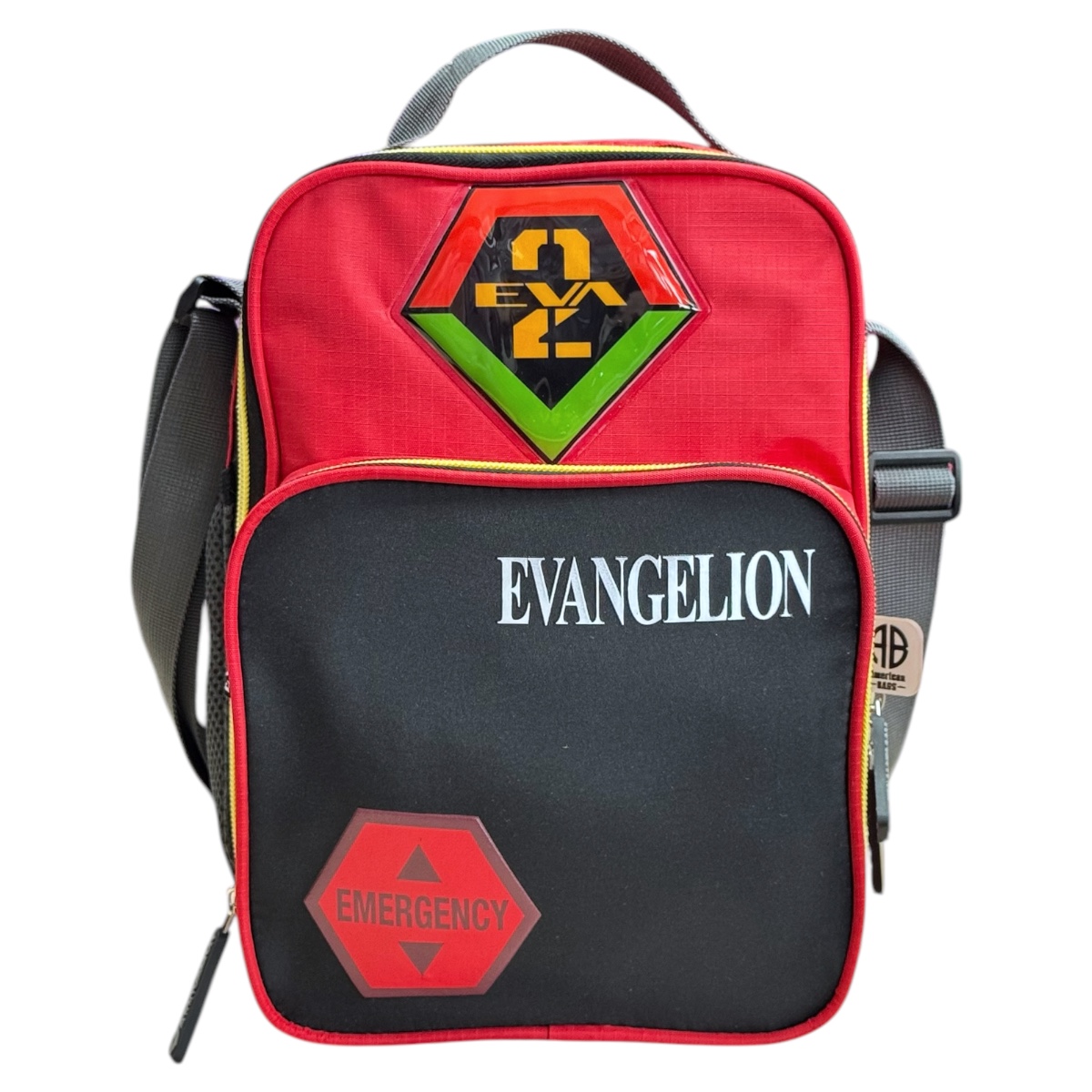 Foto 1 | Lonchera Escolar Térmica De Anime Evangelion Eva-02 Color Rojo