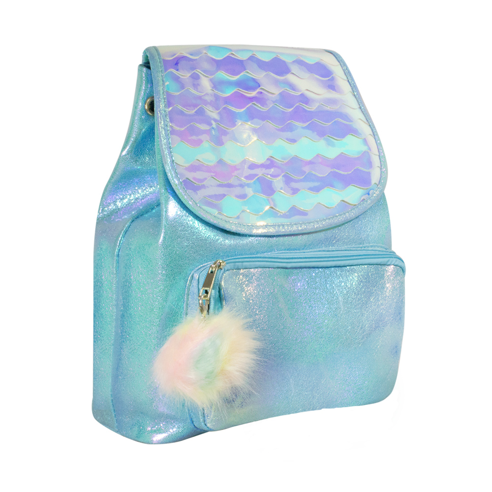 Mochila Importadora La Merced FA-1105-A color Azul Tornasol