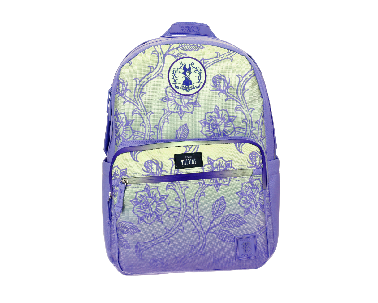 Foto 2 pulgar | Mochila 1818 Villanas Secundaria Thorns Porta Laptop  on Cubre Cierre Hasta 15'' Grande Púrpura para Mujer