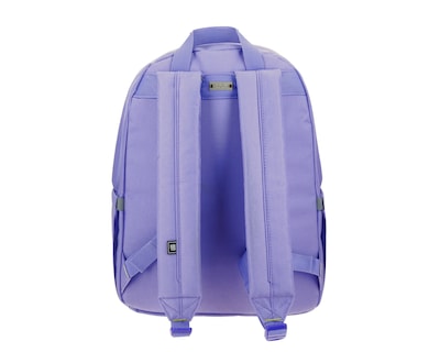 Foto 4 | Mochila 1818 Villanas Secundaria Thorns Porta Laptop on Cubre Cierre Hasta 15'' Grande Púrpura para Mujer