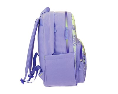 Foto 5 | Mochila 1818 Villanas Secundaria Thorns Porta Laptop on Cubre Cierre Hasta 15'' Grande Púrpura para Mujer