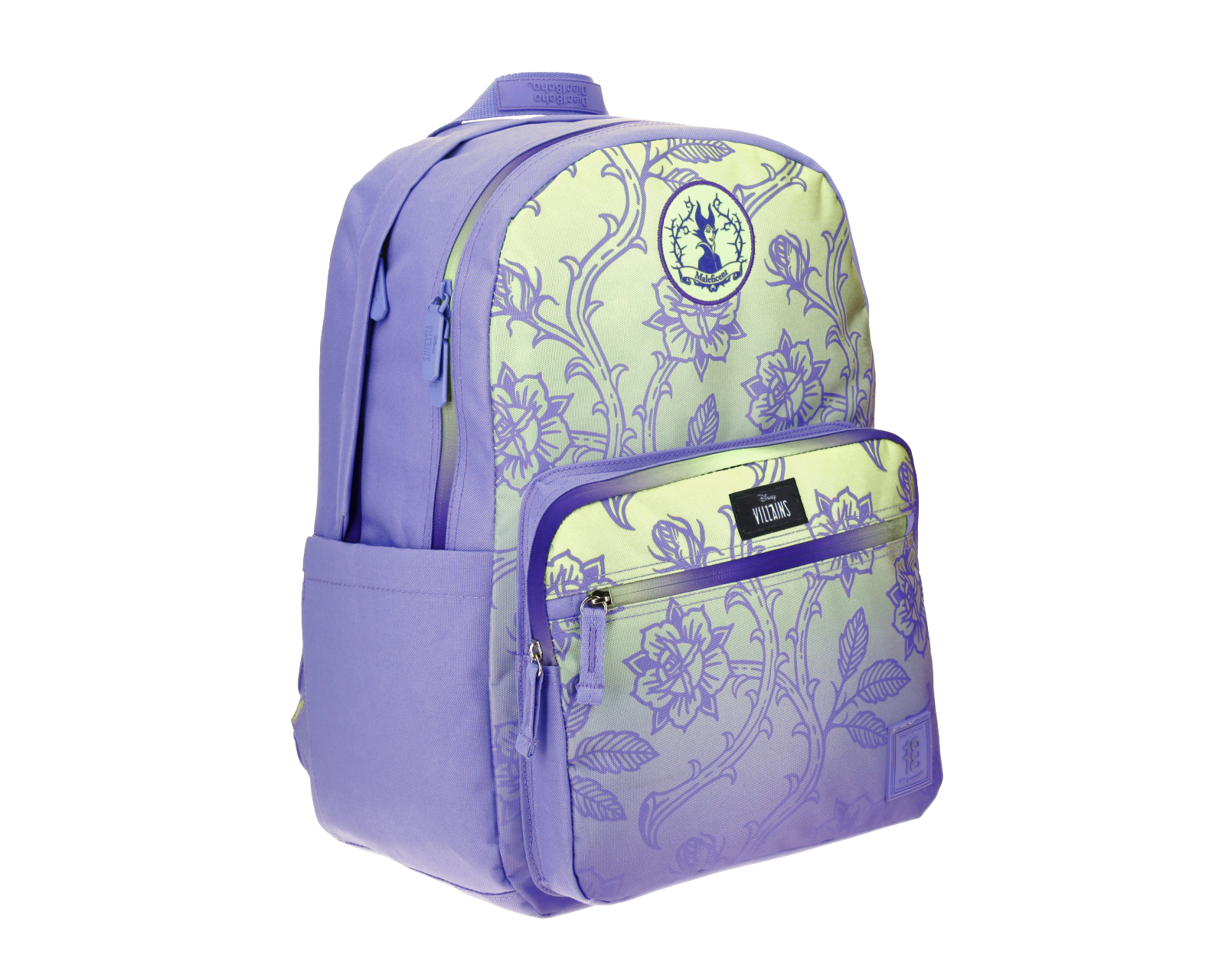 Foto 7 pulgar | Mochila 1818 Villanas Secundaria Thorns Porta Laptop  on Cubre Cierre Hasta 15'' Grande Púrpura para Mujer