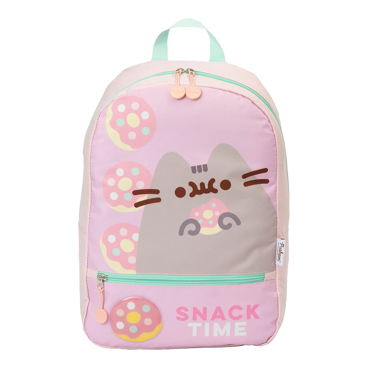 Foto 2 pulgar | Mochila Yadatex Gato Pusheen The Cat Snack Time Donas color Rosa