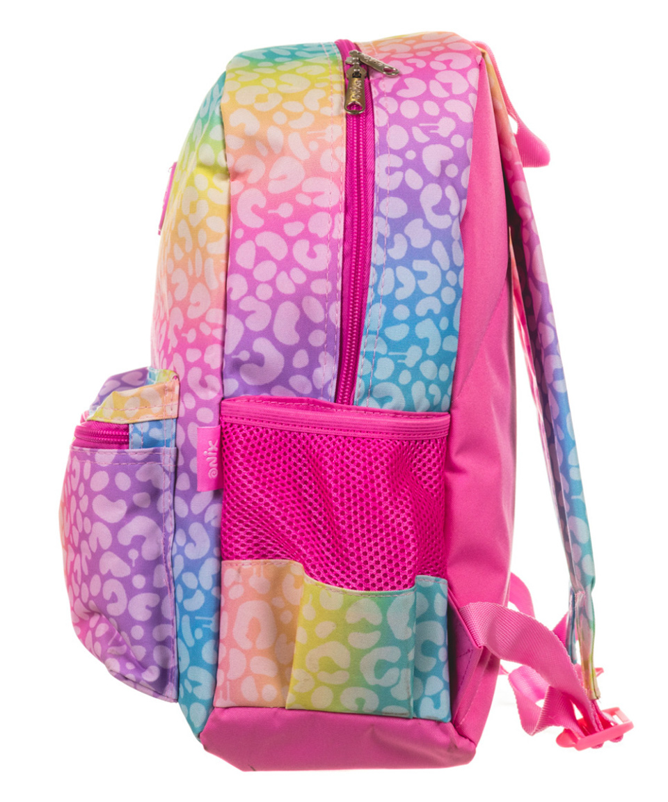 Foto 2 | Mochila Onix 14292323006 color Rosa Arcoíris Animal Print
