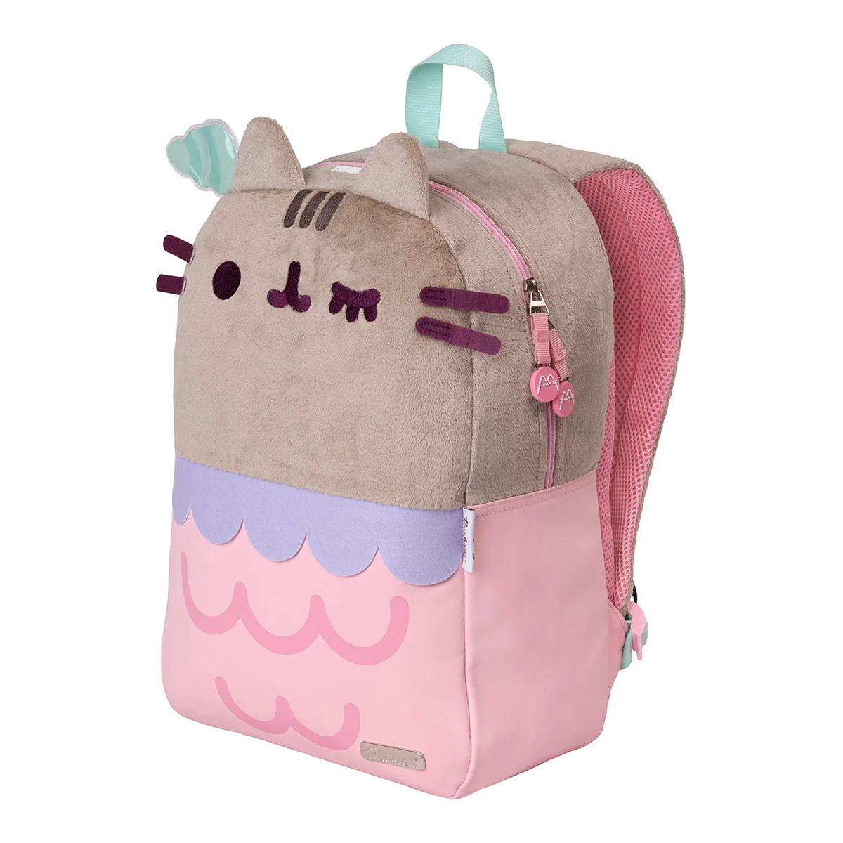 Foto 3 pulgar | Mochila Yadatex Gato Pusheen Multicolor