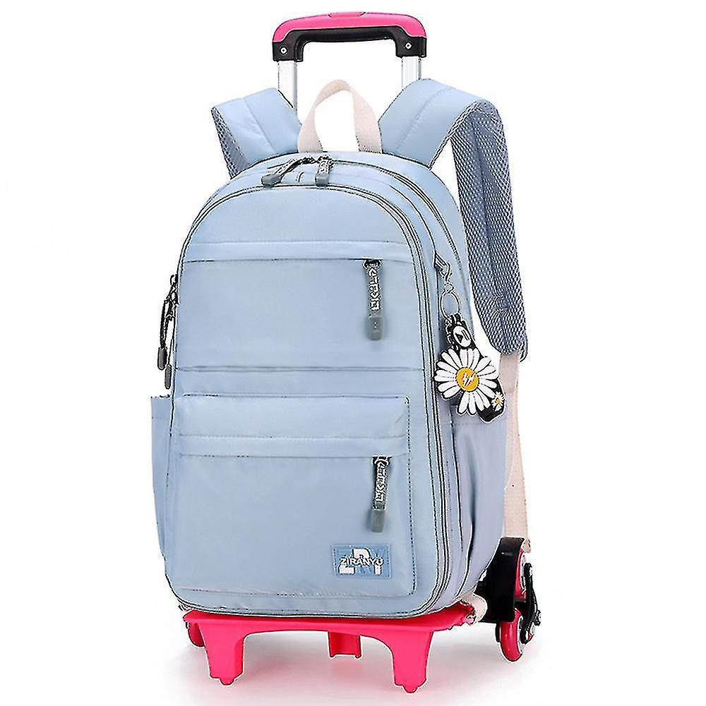 Foto 1 | Venta Internacional - Mochila Con Ruedas Azul Para Niñas De Primaria