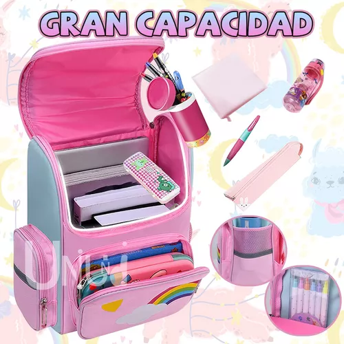 Foto 2 | Mochila Infantil Funbu Rosa para Niña en Preescolar o Primaria