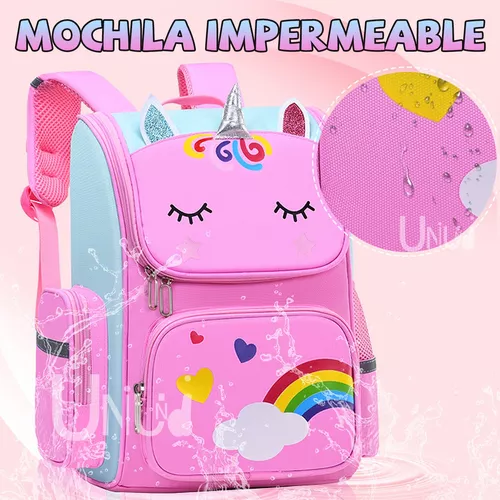 Foto 4 pulgar | Mochila Infantil Funbu Rosa para Niña en Preescolar o Primaria