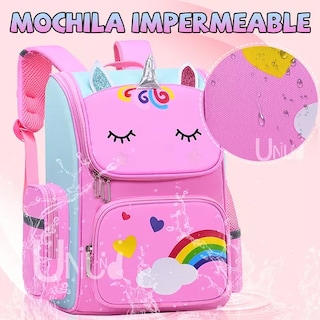Foto 3 | Mochila Infantil Funbu Rosa para Niña en Preescolar o Primaria