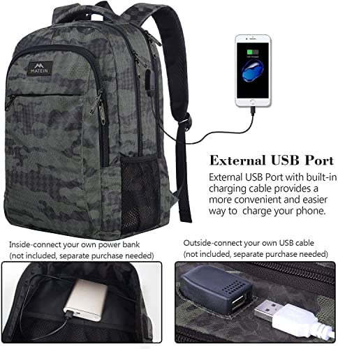 Foto 6 pulgar | Venta Internacional- Mochila con Usb Matein Resistente al Agua