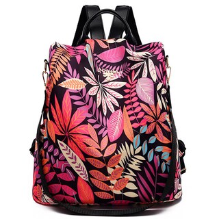 Foto 1 | Venta Internacional - Mochila para Mujer Antirrobo Multicolor
