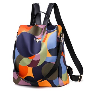 Foto 2 | Venta Internacional - Mochila para Mujer Antirrobo Multicolor