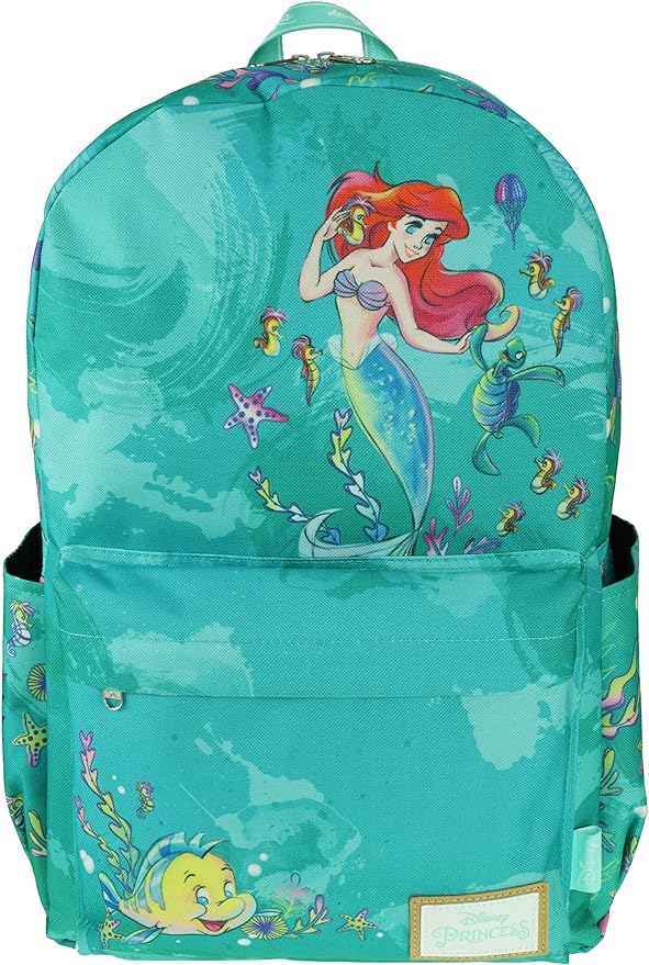 Foto 2 pulgar | Mochila KBNL La Sirenita Disney con Compartimento para Laptop