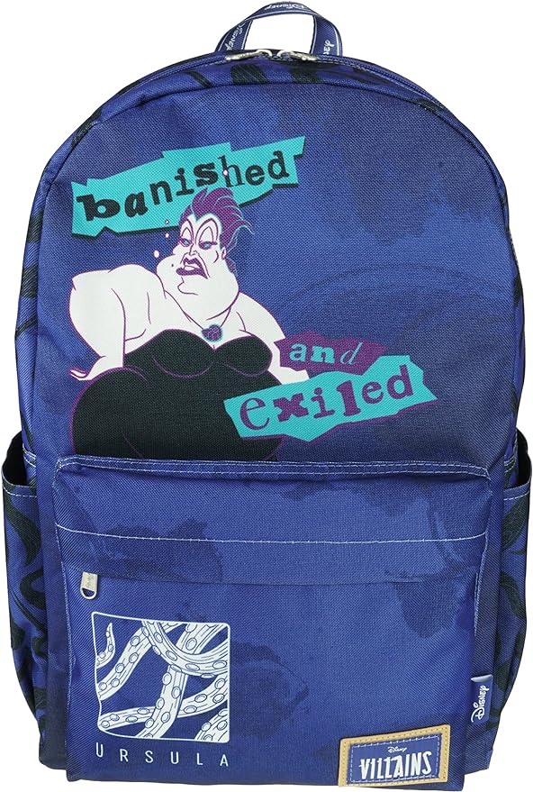 Mochila Clásica De Villanos De Disney Con Compartimento Para Laptop