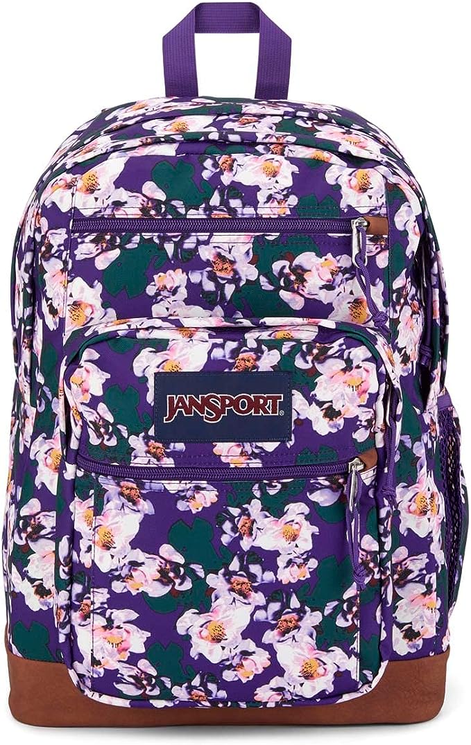 Mochila JanSport Flores Multicolor con Espacio para Laptop de 15''