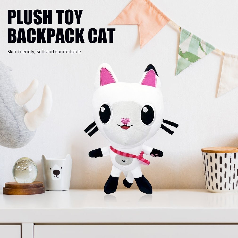 Foto 4 pulgar | Venta Internacional- Mochila de Peluche Cat Talking Pandy Paws para Niños