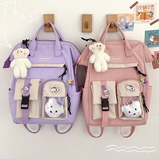 Foto 5 | Venta Internacional-mochila Genérica Kawaii Cute Para Niña, Impermeable, De Nailon