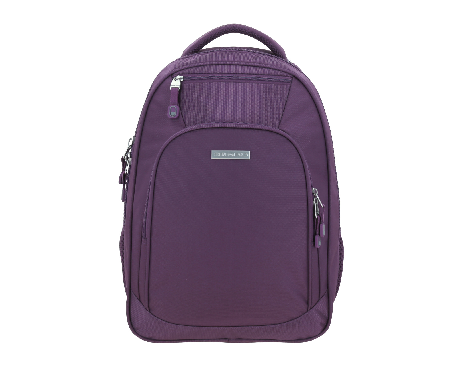 Foto 2 pulgar | Mochila Grande Chenson Pro Para Mujer Kazio Morado Con Porta Laptop De Hasta 15''.