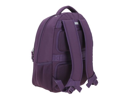 Foto 3 | Mochila Grande Chenson Pro Para Mujer Kazio Morado Con Porta Laptop De Hasta 15''.