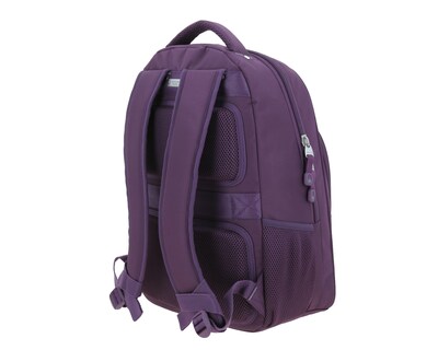 Foto 5 | Mochila Grande Chenson Pro Para Mujer Kazio Morado Con Porta Laptop De Hasta 15''.