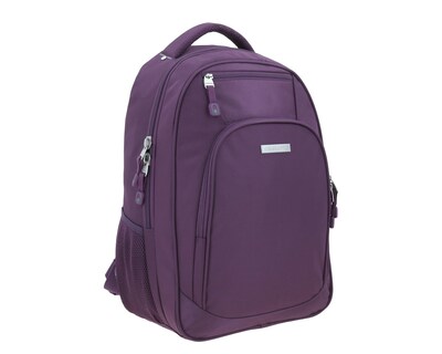 Foto 6 | Mochila Grande Chenson Pro Para Mujer Kazio Morado Con Porta Laptop De Hasta 15''.