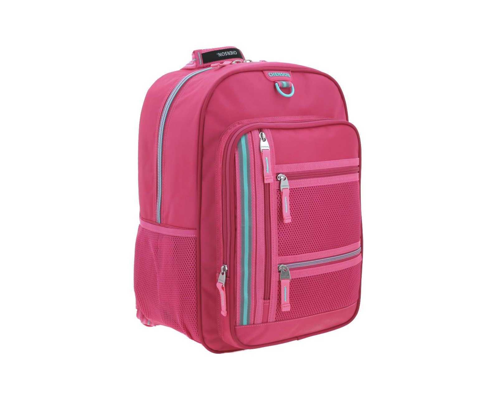 Foto 7 pulgar | Mochila Grande Chenson Para Mujer Chey Rosa Con Porta Tablet De Hasta 10''.
