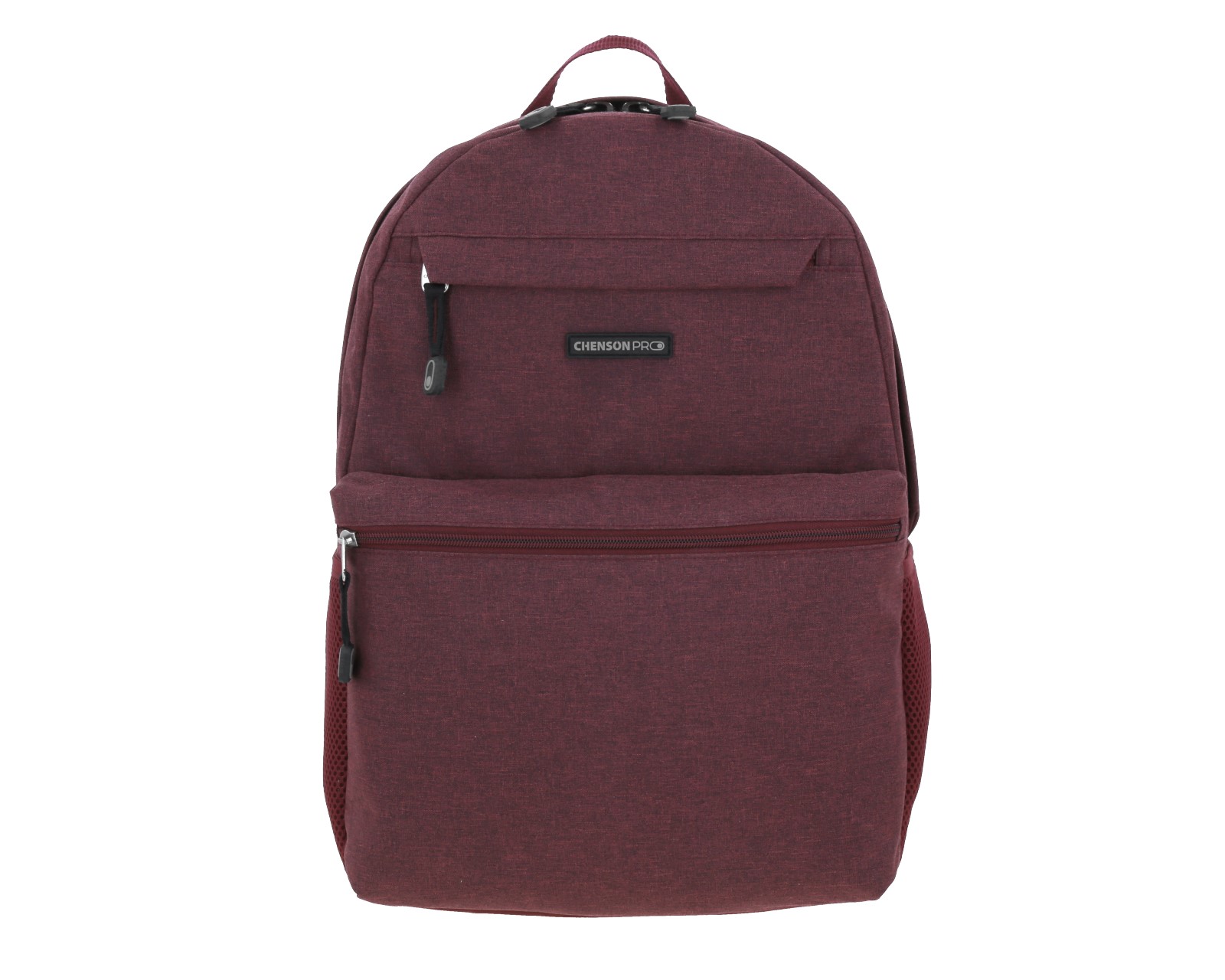 Mochila Grande Chenson Pro Para Mujer Tesa Tinto Con Porta Laptop De Hasta 15''.