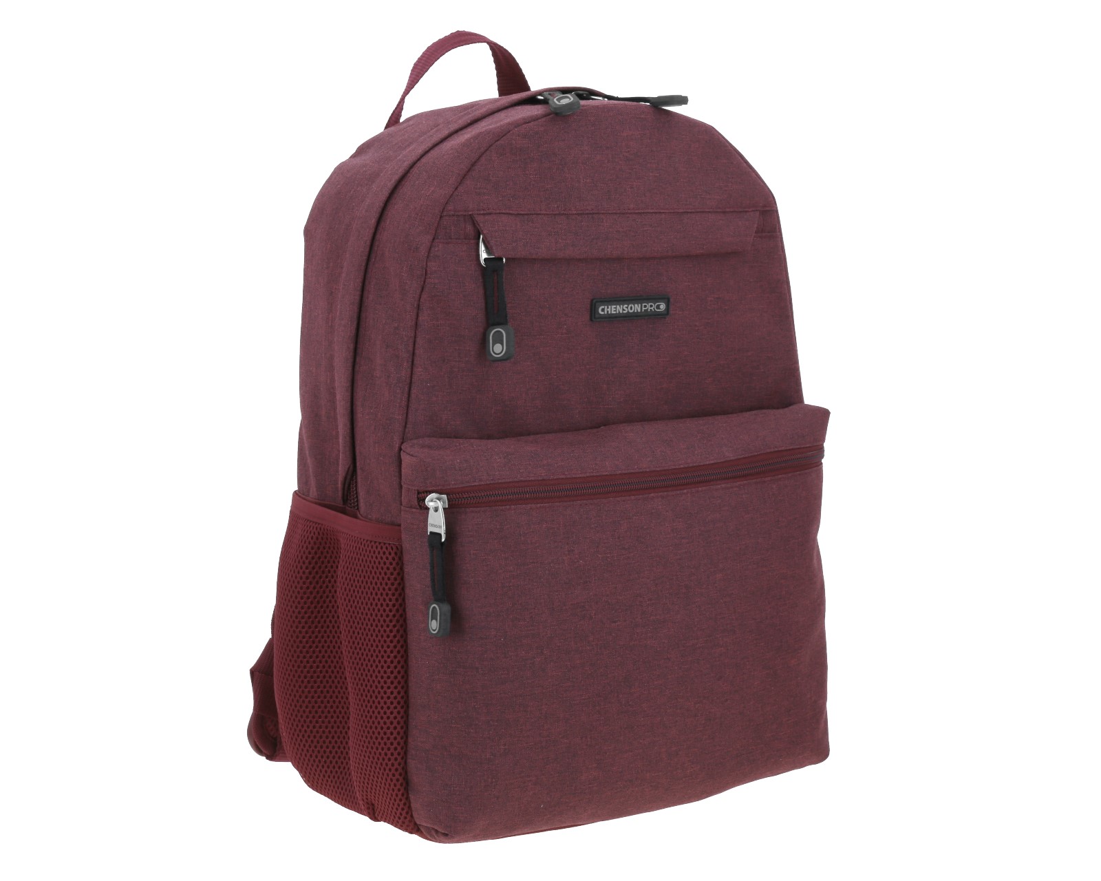 Foto 7 pulgar | Mochila Grande Chenson Pro Para Mujer Tesa Tinto Con Porta Laptop De Hasta 15''.