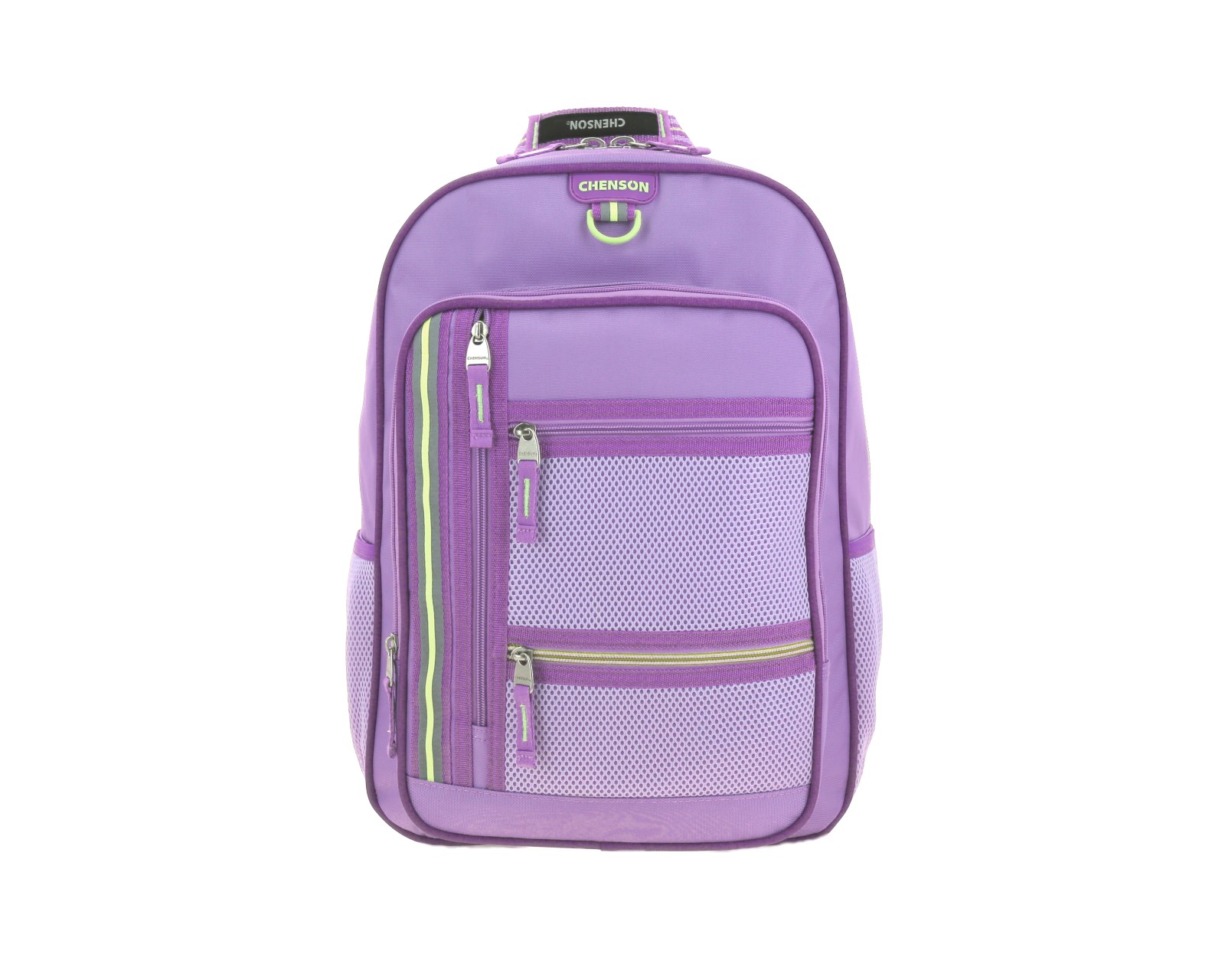 Mochila Grande Chenson Para Mujer Chey Morado Con Porta Tablet De Hasta 10