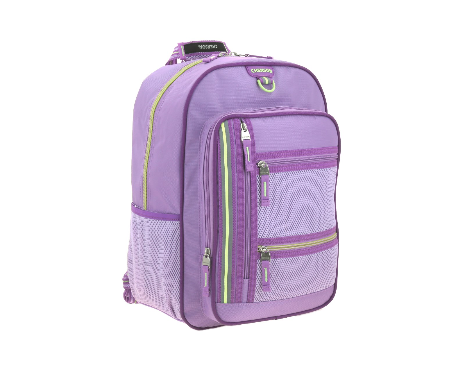 Foto 7 pulgar | Mochila Grande Chenson Para Mujer Chey Morado Con Porta Tablet De Hasta 10''.