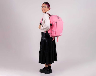 Foto 8 | Mochila Grande 1818 Para Mujer Wynn Rosa