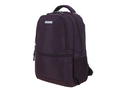 Foto 2 | Mochila Grande Chenson Pro Para Mujer Merlot Tinto Con Porta Laptop De Hasta 15''.