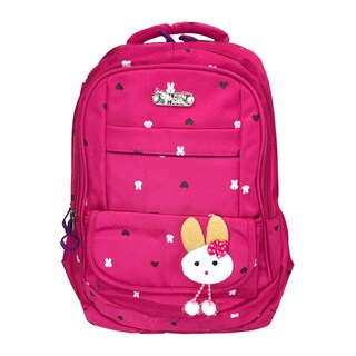 Foto 1 | Mochila Escolar Golden Star de Conejo Gf504 color Rosa