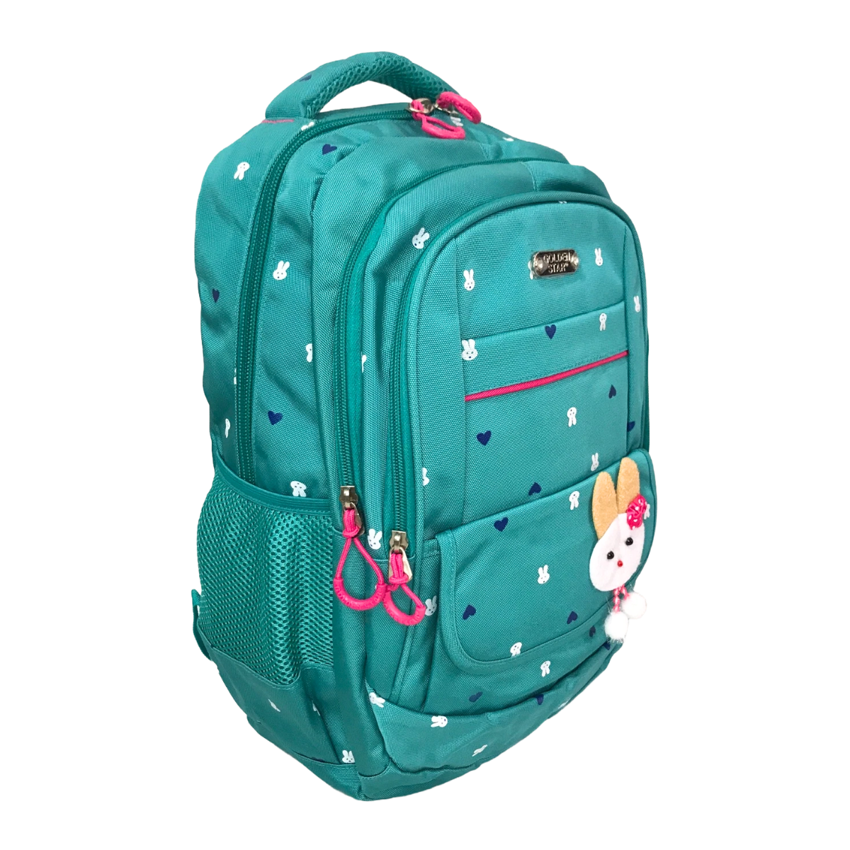 Foto 4 pulgar | Mochila Escolar Golden Star De Conejo Gf504 Verde