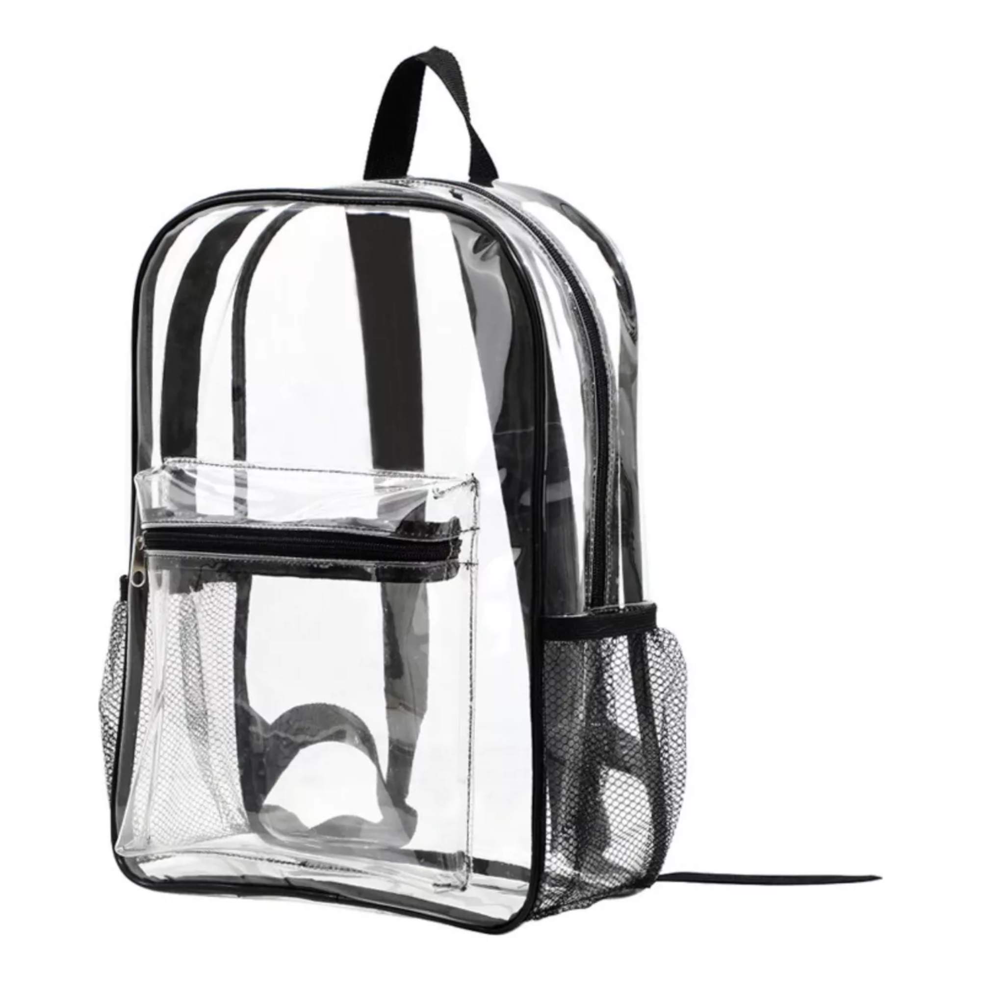 Foto 2 pulgar | Mochila Transparente Para Hombre Mujer Niños Escolares Conciertos Multiusos Trendy Resistente Versatil