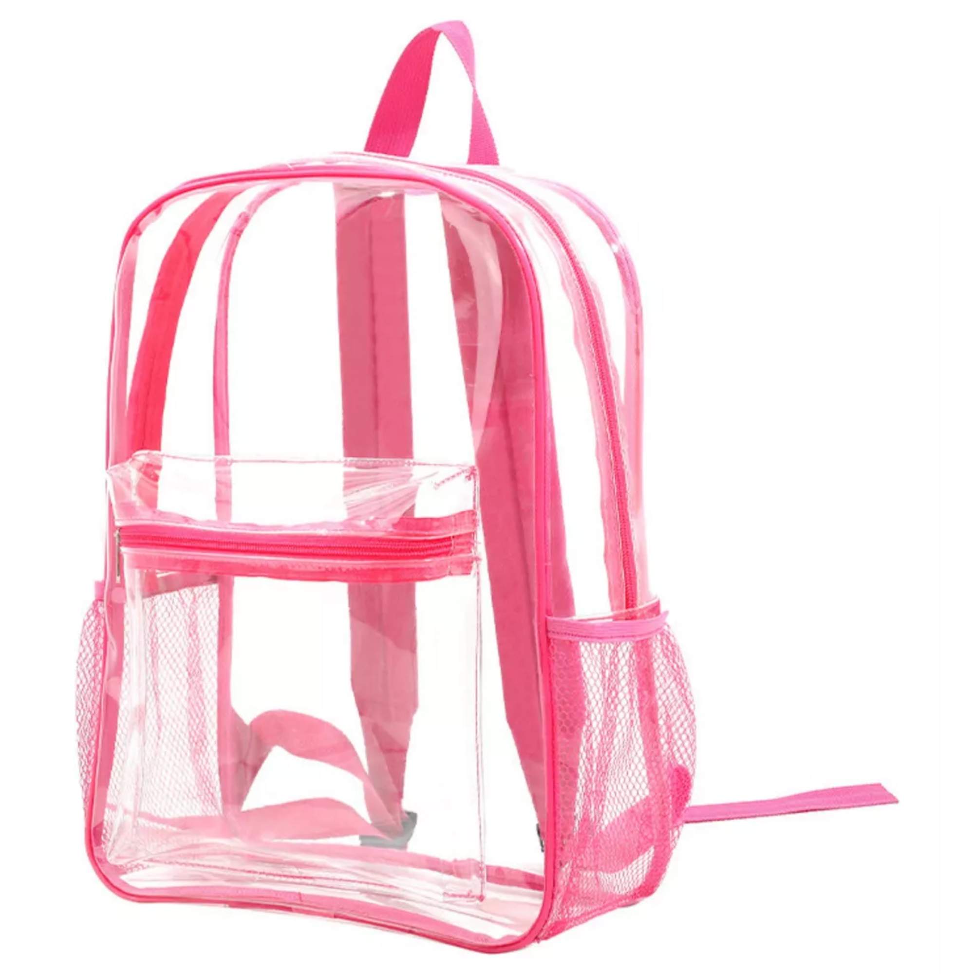 Foto 6 | Mochila Transparente Para Hombre Mujer Niños Escolares Conciertos Multiusos Trendy Resistente Versatil