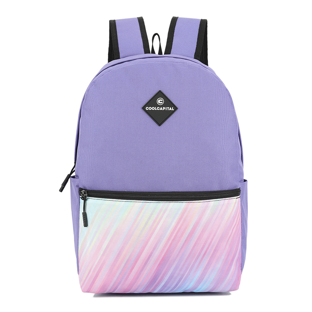 Foto 2 pulgar | Mochila para Laptop Lite Rainbow 15.6'' Cool Capital Morado