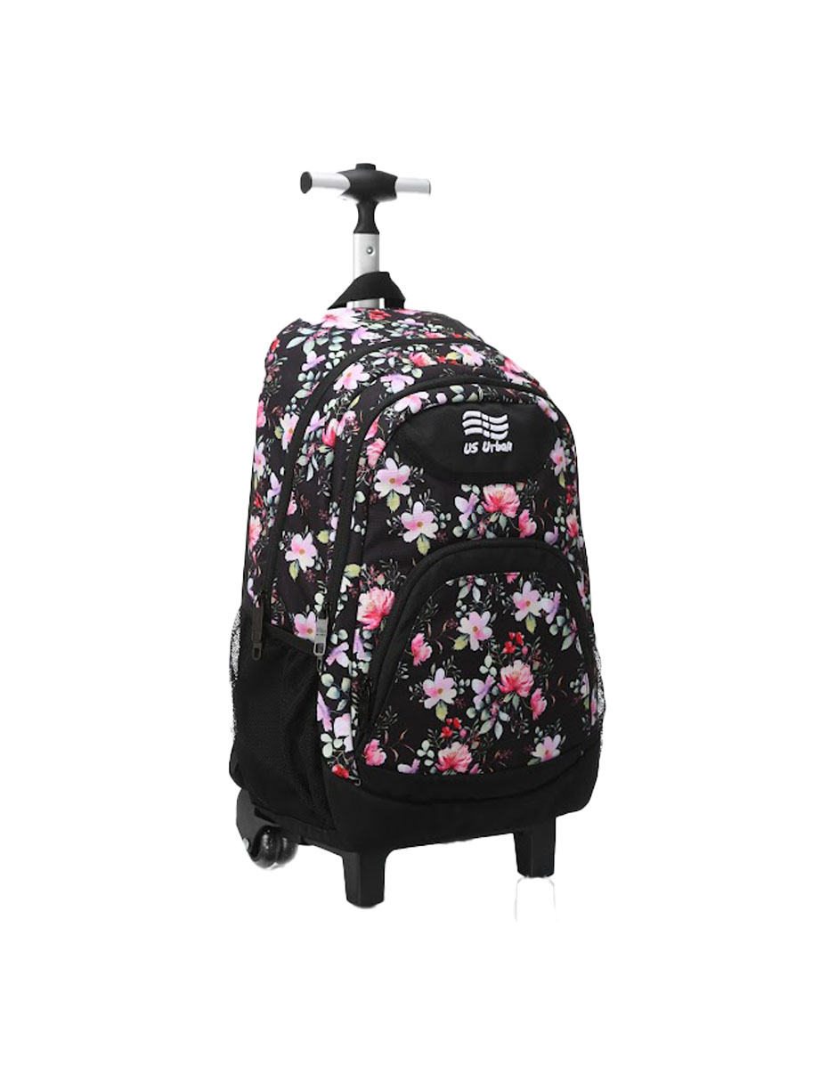 Foto 4 pulgar | Set 3 Mochila Escolar Carrito Con Lonchera Y Lapicera Niña