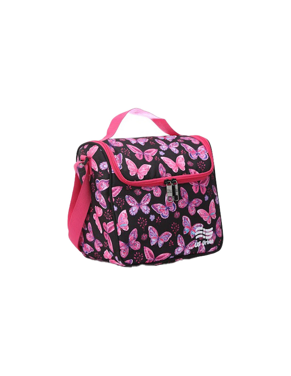 Foto 6 | Set 3 Mochila Escolar Carrito Con Lonchera Y Lapicera Niña