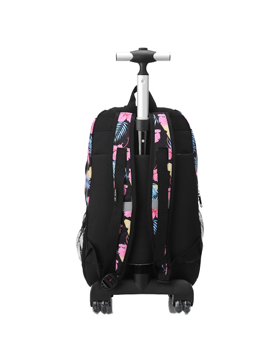 Foto 2 | Set 3 Mochila Escolar Carrito Con Lonchera Y Lapicera Niña