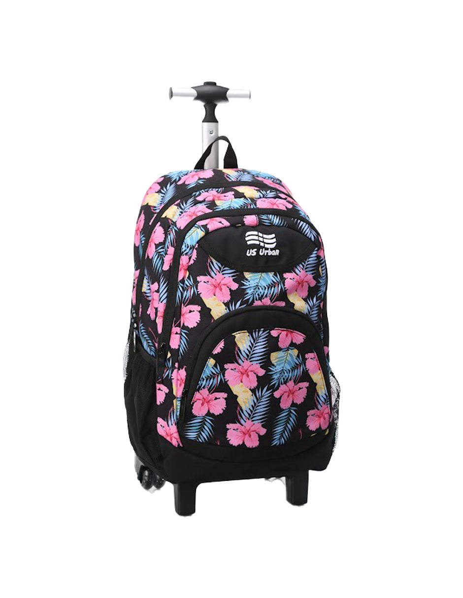Foto 4 pulgar | Set 3 Mochila Escolar Carrito Con Lonchera Y Lapicera Niña