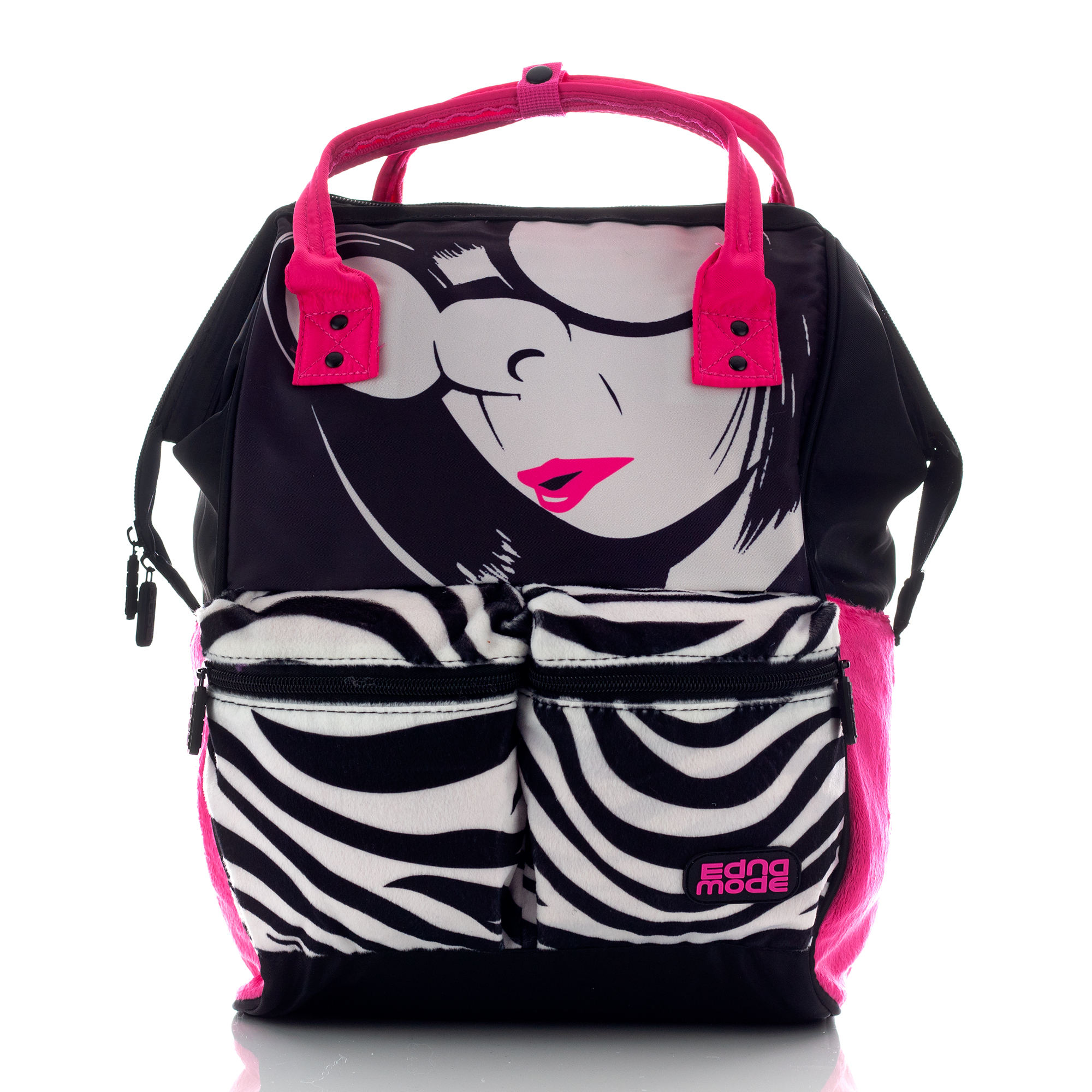 Foto 2 pulgar | Mochila Disney Los Increibles Edna Moda Negro