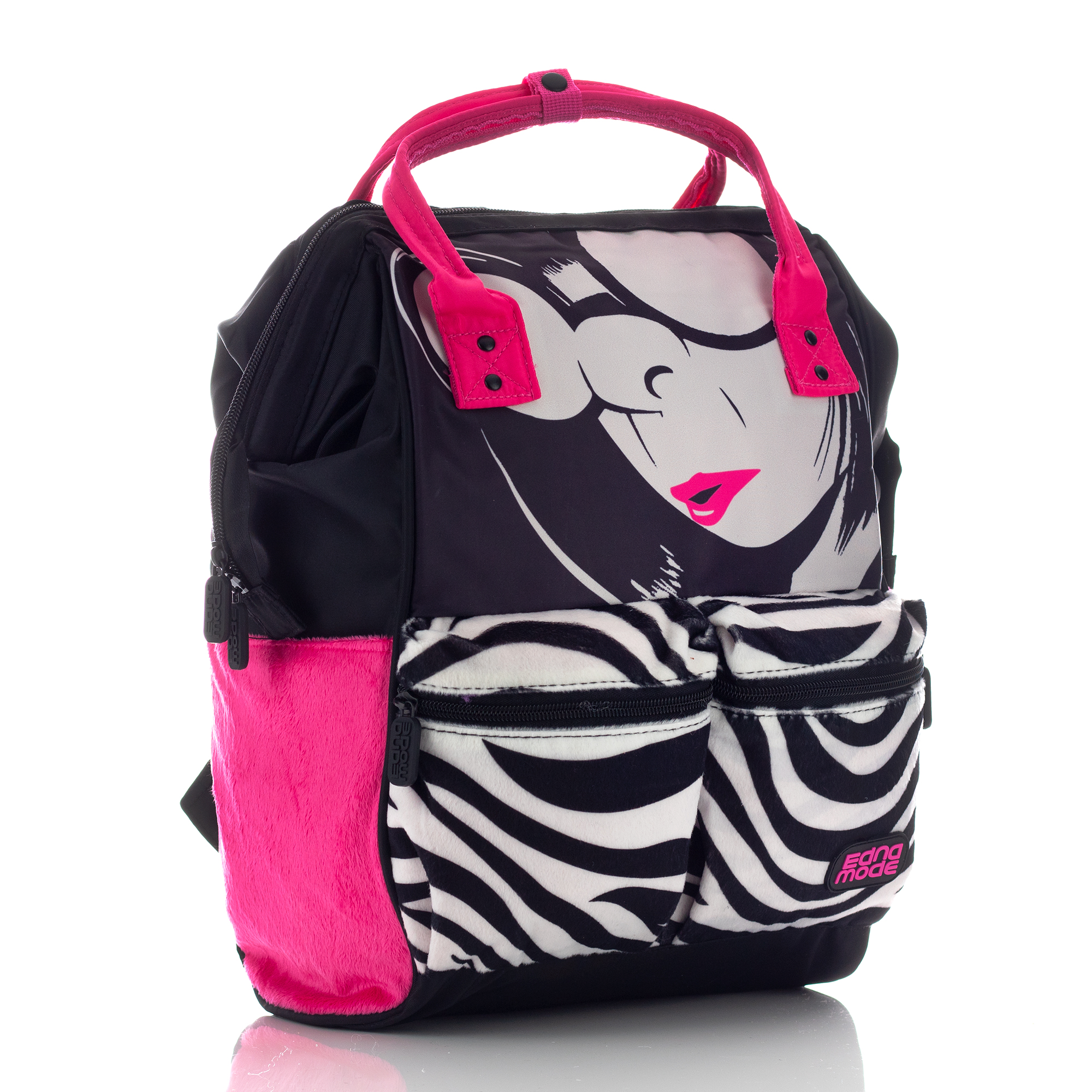 Foto 3 pulgar | Mochila Disney Los Increibles Edna Moda Negro