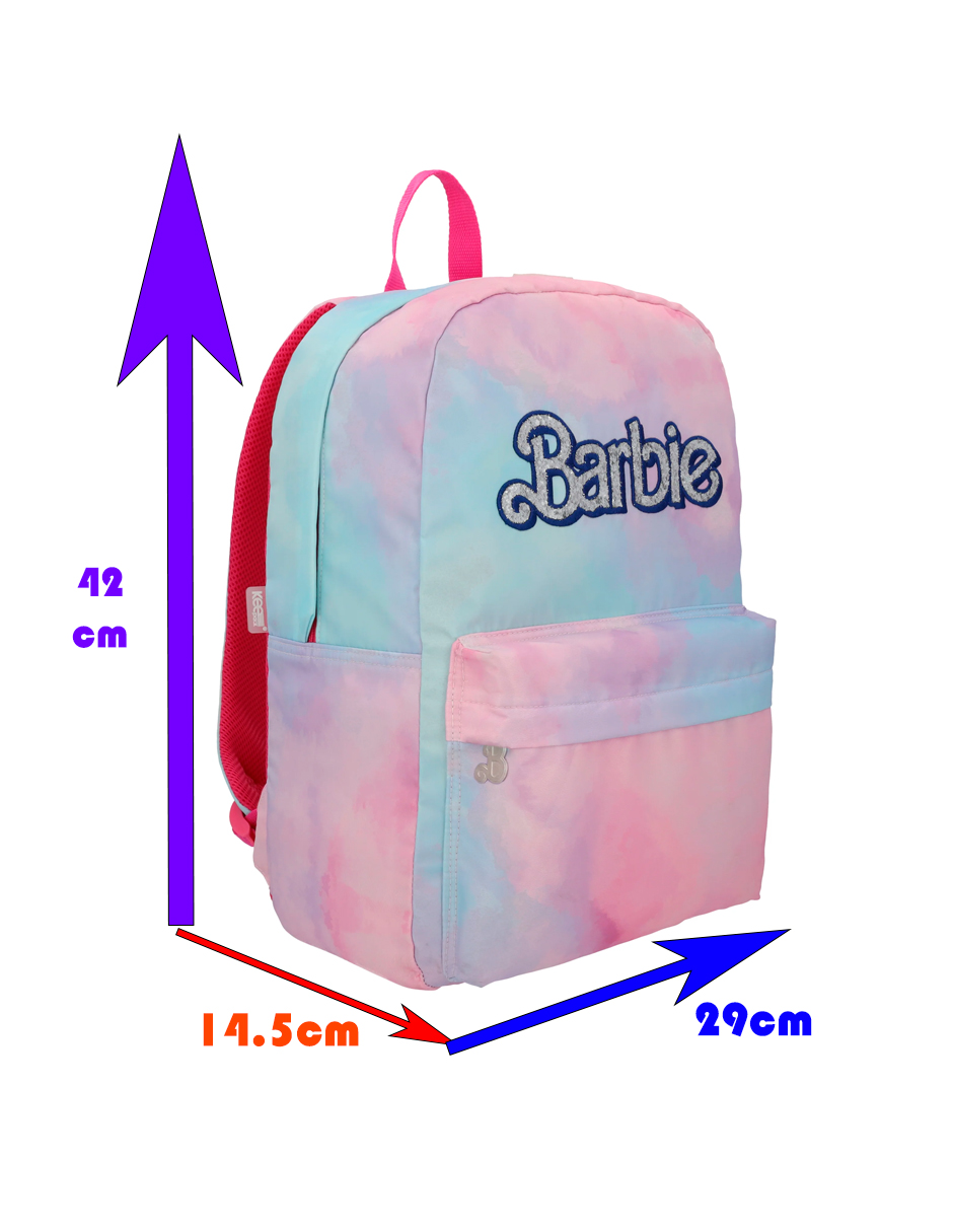 Foto 7 pulgar | Mochila Escolar Barbie Rosa Multicolor Backpack