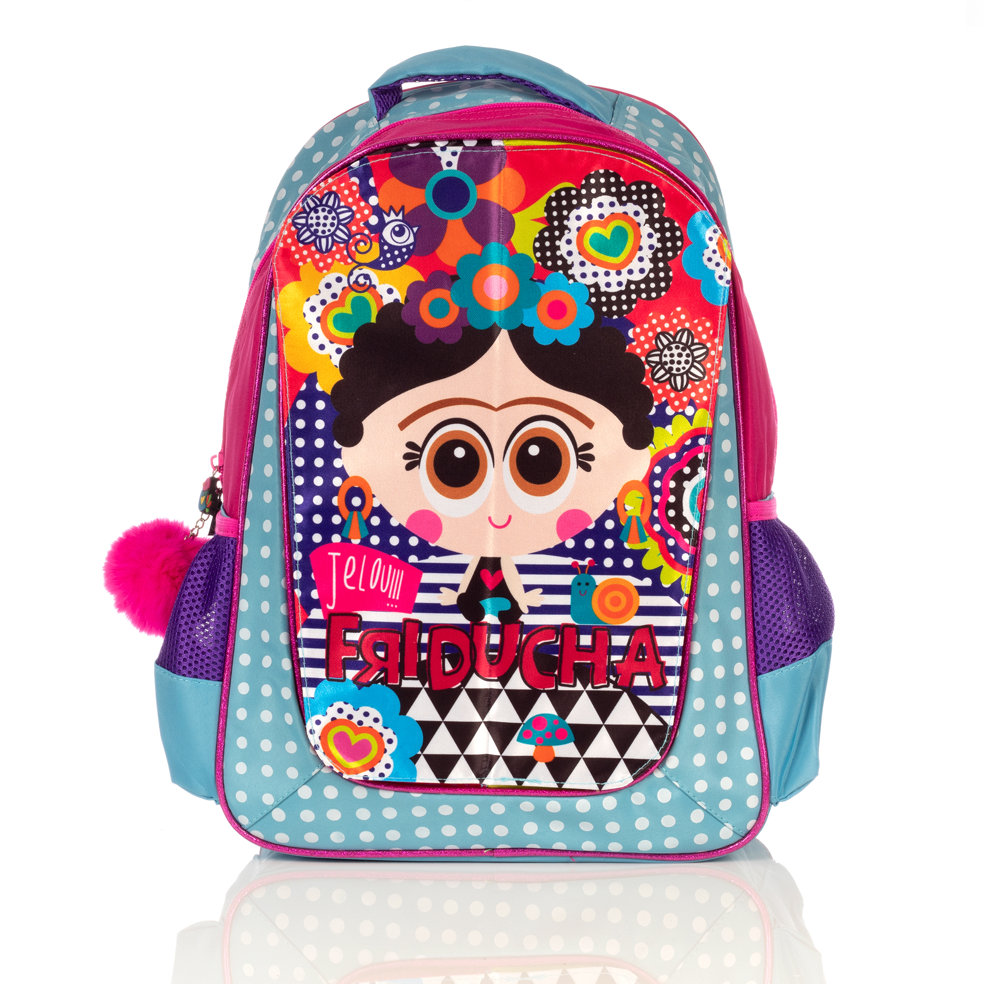 Foto 3 pulgar | Mochila Friducha Art Multicolor para Niñas