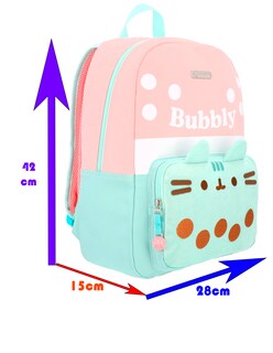 Foto 7 | Mochila Escolar Gato Pusheen The Cat Boba Tea Taza De Te Bubbly